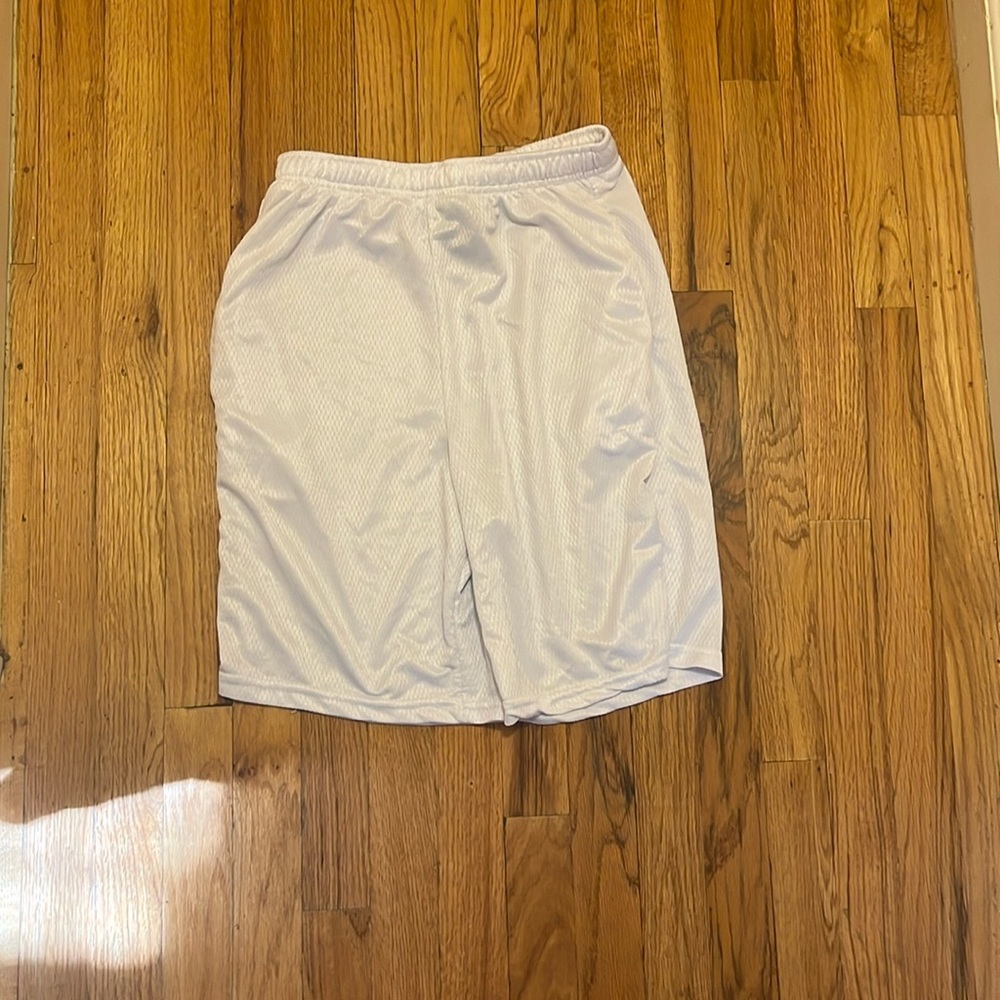 White Basketball Shorts